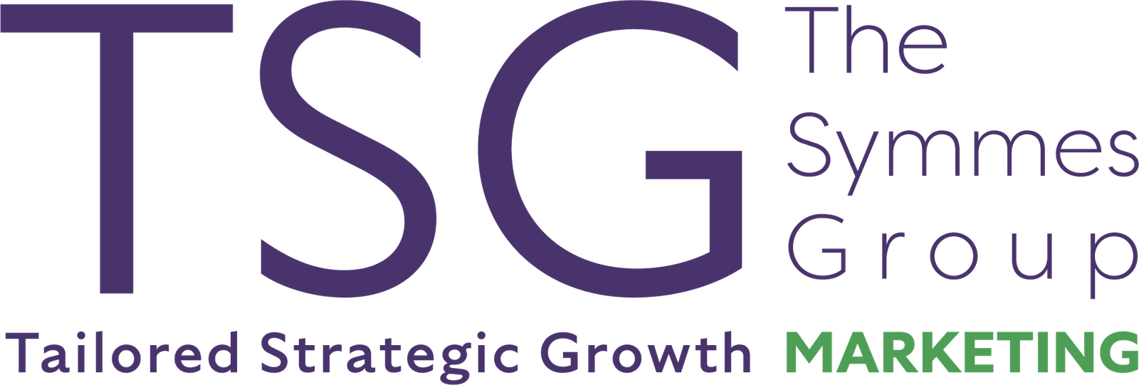 Logo of the TSG (The Symmes Group) Which Spell